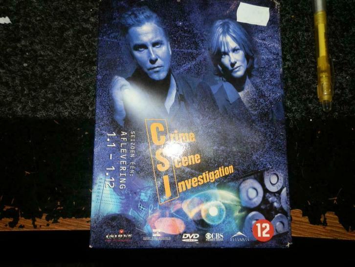 Dvd Box CSI seizoen 1, Cd's en Dvd's, Dvd's | Actie, Actie, Boxset, Vanaf 12 jaar, Ophalen of Verzenden