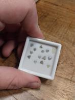 Ruwe gezaagde diamant plakjes, Sieraden, Tassen en Uiterlijk, Ophalen of Verzenden, Zo goed als nieuw