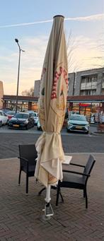 1 nette parasols 3x3 meter, Ophalen of Verzenden, Zo goed als nieuw, 3 tot 4 meter, Stokparasol