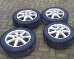 Winterbanden Dunlop op lichtmetalen velgen 5x100, Ophalen of Verzenden, Gebruikt
