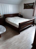 Complete houten slaapkamer, Ophalen, Gebruikt, Tweepersoons