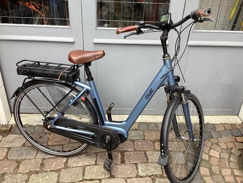 Nog prima Qwic Trend electrische  fiets middenmotor, accu st, Fietsen en Brommers, Elektrische fietsen, Gebruikt, Qwic, 51 tot 55 cm
