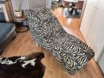 Zebra Print Chaise Longue + 2 Kussens, Ophalen, Gebruikt, Eenpersoons, 125 tot 150 cm
