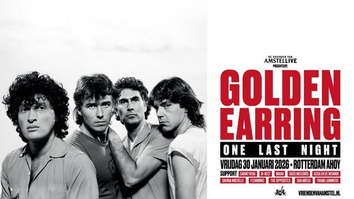 Golden Earring maandag 26 januari STAGE + DRINKS, Tickets en Kaartjes, Concerten | Pop, Twee personen, Januari