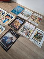 Vintage Franse originele expositie Posters van 1984 tot 2003, Ophalen of Verzenden, Zo goed als nieuw, Rechthoekig Staand