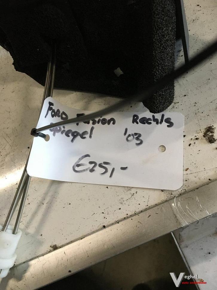 Ford Fusion 2003 Buitenspiegel Rechts Handbediend, Auto-onderdelen, Spiegels, Gebruikt, Ophalen of Verzenden