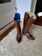 Bruine leren hoge laarzen - Joop Warmer/Sendra, Mt. 38, Bruin, Ophalen of Verzenden, Gedragen, Hoge laarzen