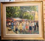 Maurice JANSEGERS, een drukke marktdag, Ophalen