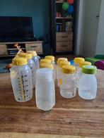 13 stuks Medela moedermelk bewaarflesjes, Ophalen of Verzenden, Gebruikt, Overige typen
