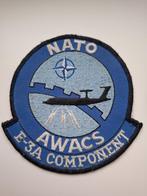 NATO Awacs E-3A patches, Verzamelen, Luchtvaart en Vliegtuigspotten, Ophalen of Verzenden, Gebruikt, Patch, Badge of Embleem