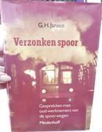 BOEK VERZONKEN SPOOR GESPREKKEN MET OUD WERKNEMERS VAN SPOOR, Verzenden, Zo goed als nieuw, Trein, Boek of Tijdschrift