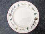Vinage Wedgwood  Windsor kerst ontbijtbord/saladebord, Huis en Inrichting, Keuken | Servies, Ophalen of Verzenden, Zo goed als nieuw