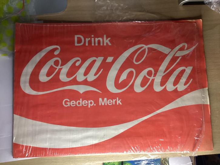 Coca-Cola placemats, Verzamelen, Merken en Reclamevoorwerpen, Zo goed als nieuw, Gebruiksvoorwerp, Ophalen of Verzenden
