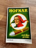 Zeer fraai HOFNAR vloeiblad. Vloeiblad sigaren. Nr: 1, Ophalen of Verzenden, Gebruikt, Gebruiksvoorwerp