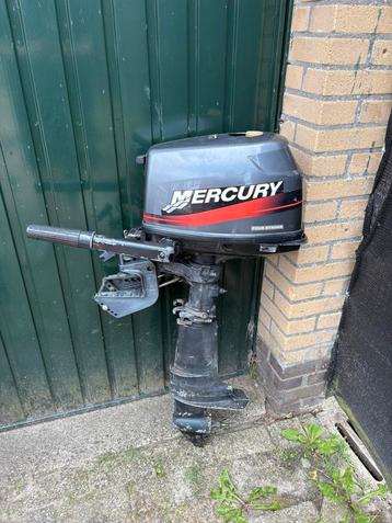 Mercury 5PK Buitenboordmotor loop of sloop. beschikbaar voor biedingen