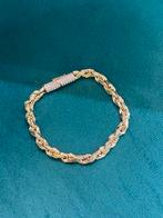 18KT Goud - 45.4 Gram - Armband - ROPE - Herenarmband, Ophalen, Nieuw, Goud