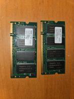 2x Hynix 128MB DDR 266Mhz, Computers en Software, RAM geheugen, 1 GB of minder, 266MHz, Ophalen of Verzenden, Laptop
