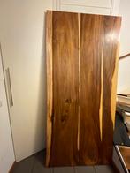 Hardhouten Eettafel - Design tropische hard hout 220x100, Gebruikt, 100 tot 150 cm, Eikenhout, 200 cm of meer