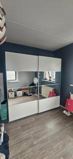 IKEA PAX  schuifdeurkast 2 st. met spiegel 200x66x201xm, Huis en Inrichting, Kasten | Kledingkasten, Ophalen, 200 cm of meer, 50 tot 100 cm