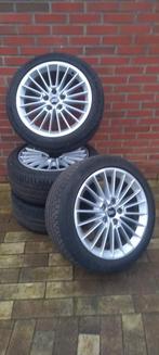 17 inch Audi A3 lichtmetalen velgen met zomerbanden  5x112, Auto-onderdelen, Banden en Velgen, Ophalen, Gebruikt, Banden en Velgen