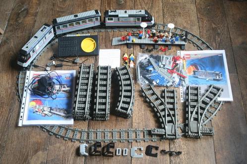 Lego 4558 metroliner + 4547 Club Car + extra sporen / delen, Kinderen en Baby's, Speelgoed | Duplo en Lego, Gebruikt, Lego, Complete set
