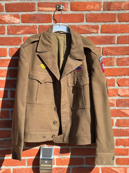 82 AB/ 505th PIR ike jacket, Verzamelen, Militaria | Tweede Wereldoorlog, Luchtmacht, Kleding of Schoenen, Amerika, Ophalen of Verzenden
