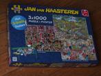 Jan van Haasteren Puzzel 3x1000 st. Casino, Park en Sh. Pool, Ophalen, 500 t/m 1500 stukjes, Zo goed als nieuw, Legpuzzel