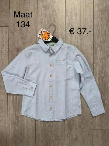 Someone Blauw Overhemd Maat 134 beschikbaar voor biedingen