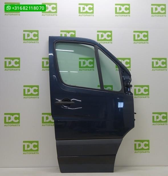 Volkswagen Crafter ('06-'16) Voorportier rechts night black, Auto-onderdelen, Carrosserie en Plaatwerk, Deur, Volkswagen, Voor