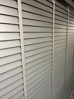 Houten jaloezie 50 mm elect, bediend !, Ophalen, 200 cm of meer, 150 tot 200 cm, Nieuw