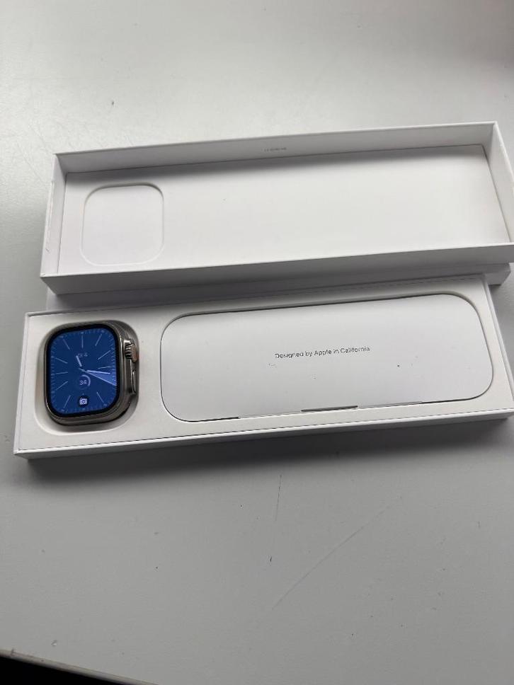 Apple Watch Ultra 2, Sieraden, Tassen en Uiterlijk, Smartwatches, Zo goed als nieuw, iOS, Afstand, Calorieverbanding, Conditie