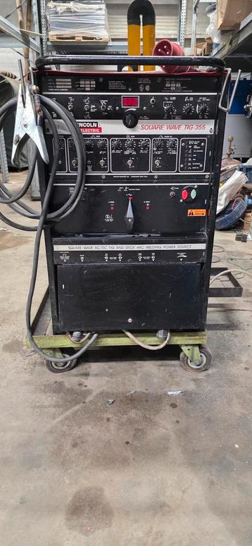 Lincoln square wave AC/DC 355 TIG geschikt voor aluminium beschikbaar voor biedingen