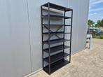 Zwarte Legbordstelling Stelling Kast Zwart Stellingen, Huis en Inrichting, 100 tot 150 cm, 200 cm of meer, Ophalen of Verzenden