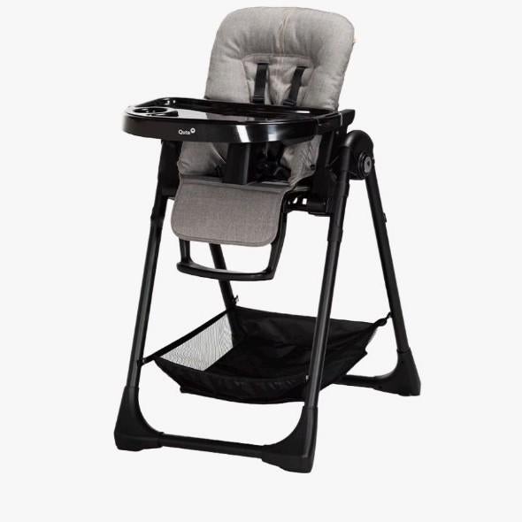 Qute kinderstoel kleur taupe., Kinderen en Baby's, Kinderstoelen, Ophalen, Gebruikt, Meegroeistoel