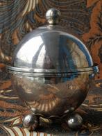 Prachtige antieke silverplate dekselpot uit Engeland 16,3 cm, Antiek en Kunst, Antiek | Woonaccessoires, Ophalen of Verzenden