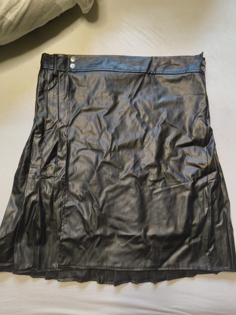 PU Leren Kilt XXL - Kinky/Fetish, Ophalen of Verzenden, Zo goed als nieuw