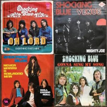 4 Singles van Shocking Blue  beschikbaar voor biedingen