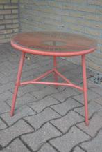 Tuintafeltje, bijzettafeltje, diameter 50 cm, Ophalen, Gebruikt, Rond