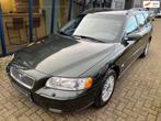 Volvo V70 2.4 Edition 170PK Automaat, Auto's, Zwart, Leder en Stof, 1498 kg, 2435 cc