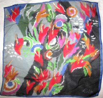Dames sjaaltje shawl van Lou Lou Cacharel jaren 80-90 beschikbaar voor biedingen