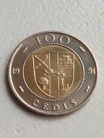 Ghana 100 cedis 1991, Ophalen of Verzenden, Overige landen, Losse munt