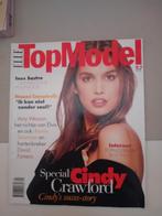 Vintage Elle topmodel magazine cindy crawford fashion, Verzenden, 1980 tot heden, Nederland, Tijdschrift