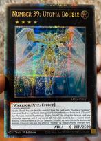 Yu-Gi-Oh! Number 39: Utopia Double MP24 1st Ed QCR Promo !, Verzenden, Zo goed als nieuw, Losse kaart, Foil
