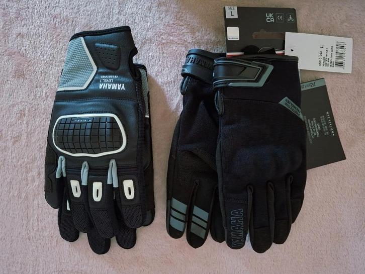 2 x motorhandschoenen Yamaha met en zonder kaartje, Motoren, Kleding | Motorkleding, Handschoenen, Heren, Nieuw met kaartje, Ophalen of Verzenden