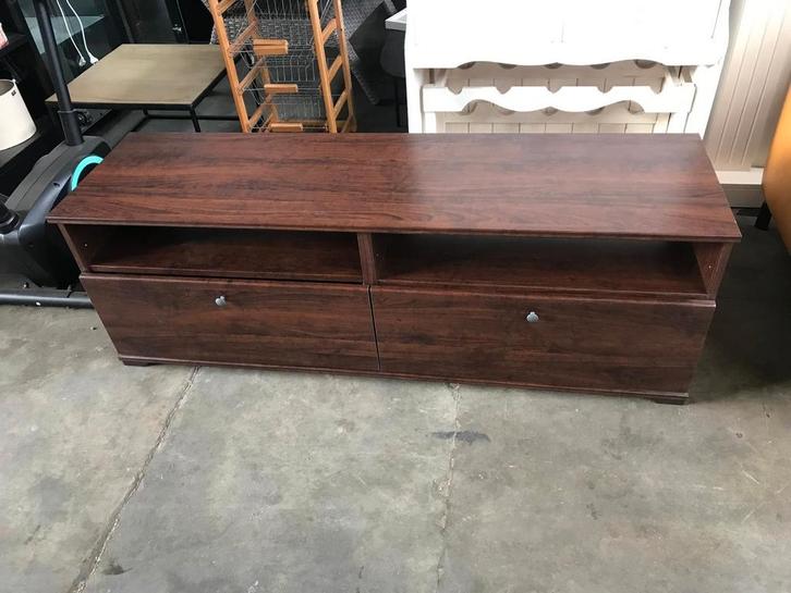 Mooie Houten TV Meubel, Huis en Inrichting, Kasten | Televisiemeubels, Gebruikt, Overige houtsoorten, Ophalen