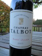 Chateau Talbot 2009 st. Julien, Groot Jaar, Frankrijk, Nieuw, Ophalen of Verzenden, Rode wijn