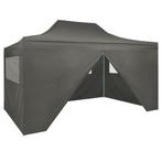 Vouwtent pop-up met 4 zijwanden 3x4,5 m antraciet, Tuin en Terras, Partytenten, Nieuw, 2 meter of meer, Minder dan 5 meter, Opvouwbaar