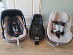 Maxi cosi baby autostoel, peuterstoel en 2 way fix base zgan, Ophalen, 9 t/m 18 kg, Zo goed als nieuw, Isofix