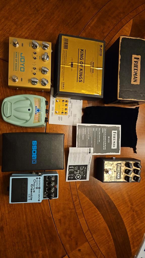Gitaar Effect Pedalen - Joyo, Boss, Friedman, Cool Cat, Muziek en Instrumenten, Effecten, Gebruikt, Chorus, Distortion, Overdrive of Fuzz