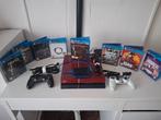 PS4 Metal Gear Solid 5 Editie 1TB + 8 Games + 2TB HDD, Spelcomputers en Games, Ophalen, Gebruikt, Met 2 controllers, Met harde schijf